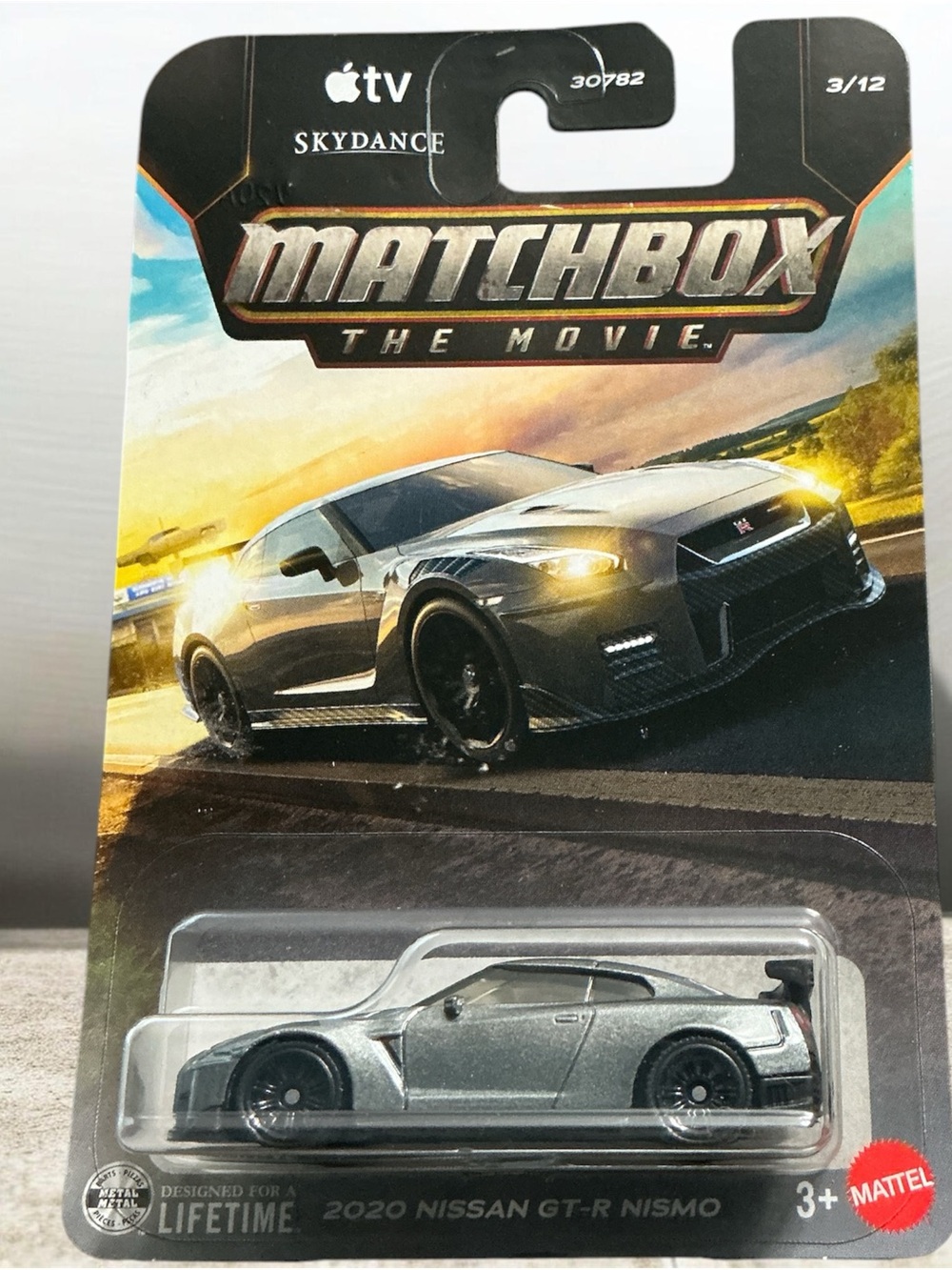 Matchbox The Movie 2020 Nissan GT-R Nismo Toy Car - Silver